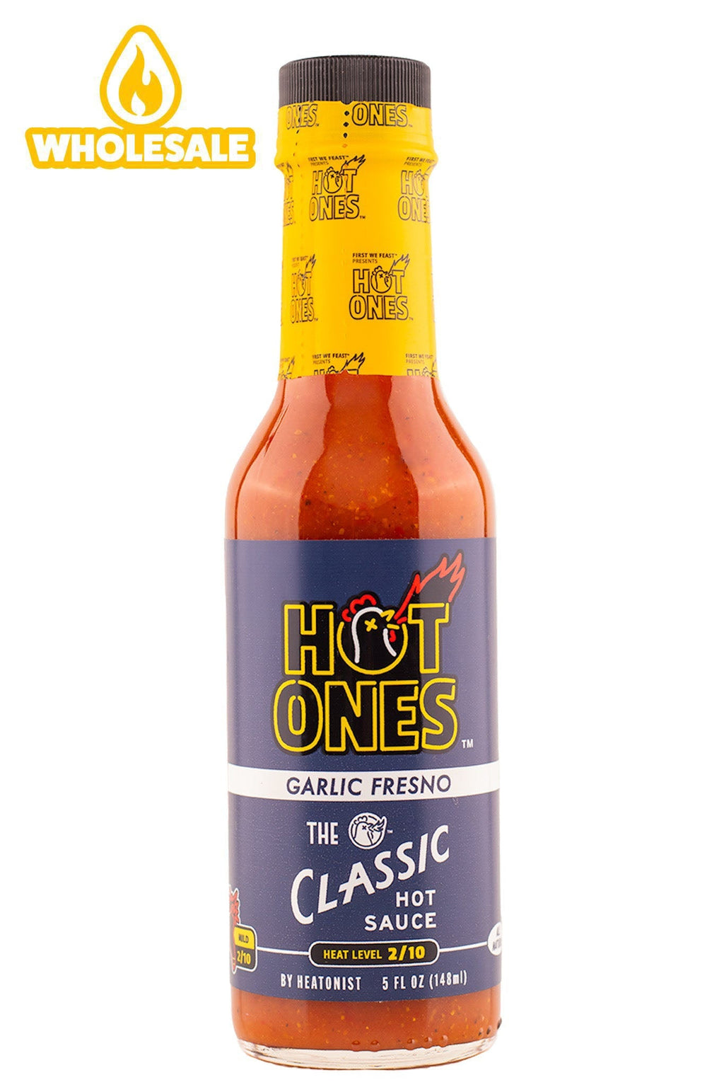 The Classic - Garlic Fresno Edition | Hot Ones Hot Sauce-C N7