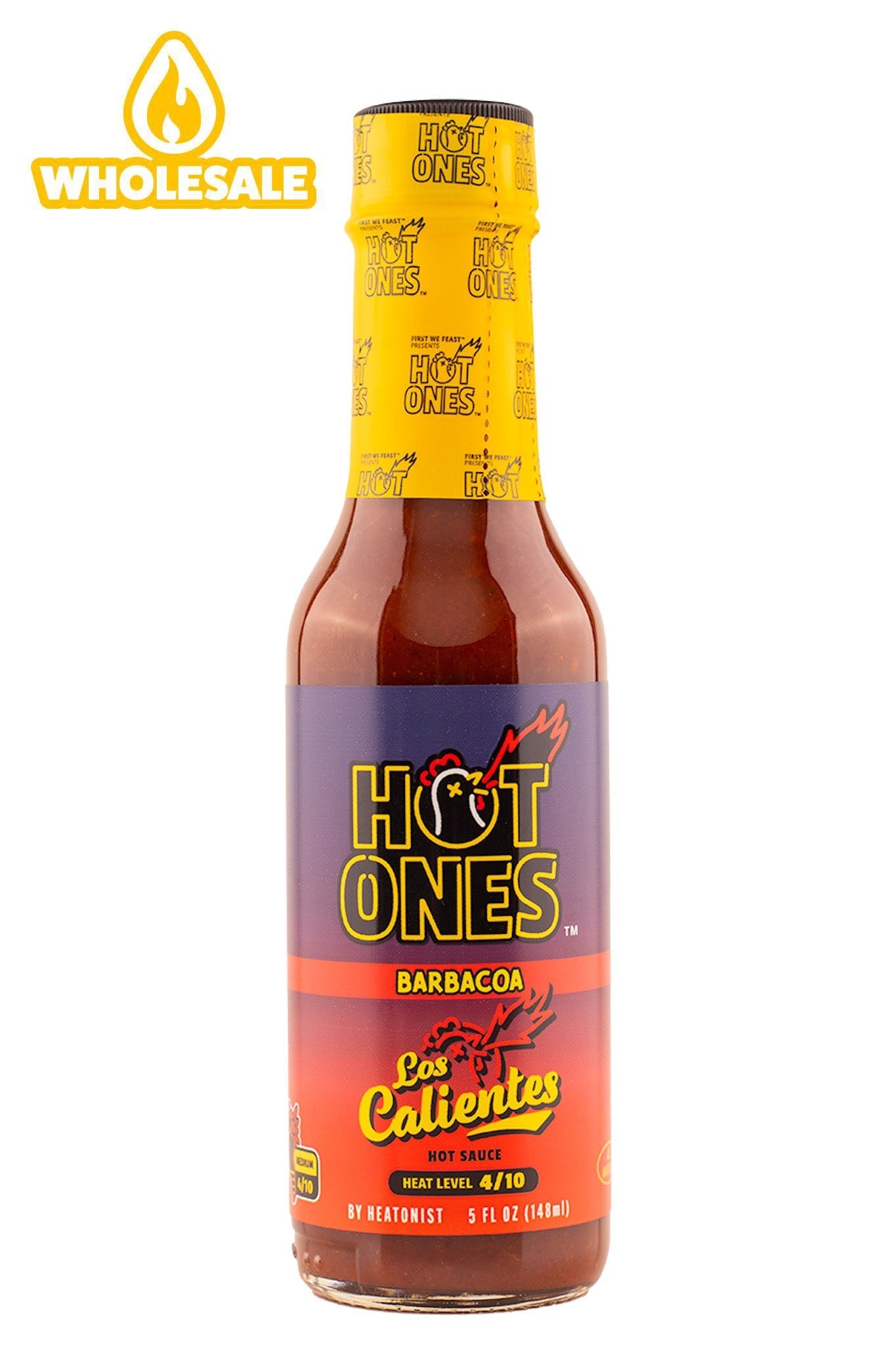 Los Calientes Barbacoa | Hot Ones Hot Sauce-C C4