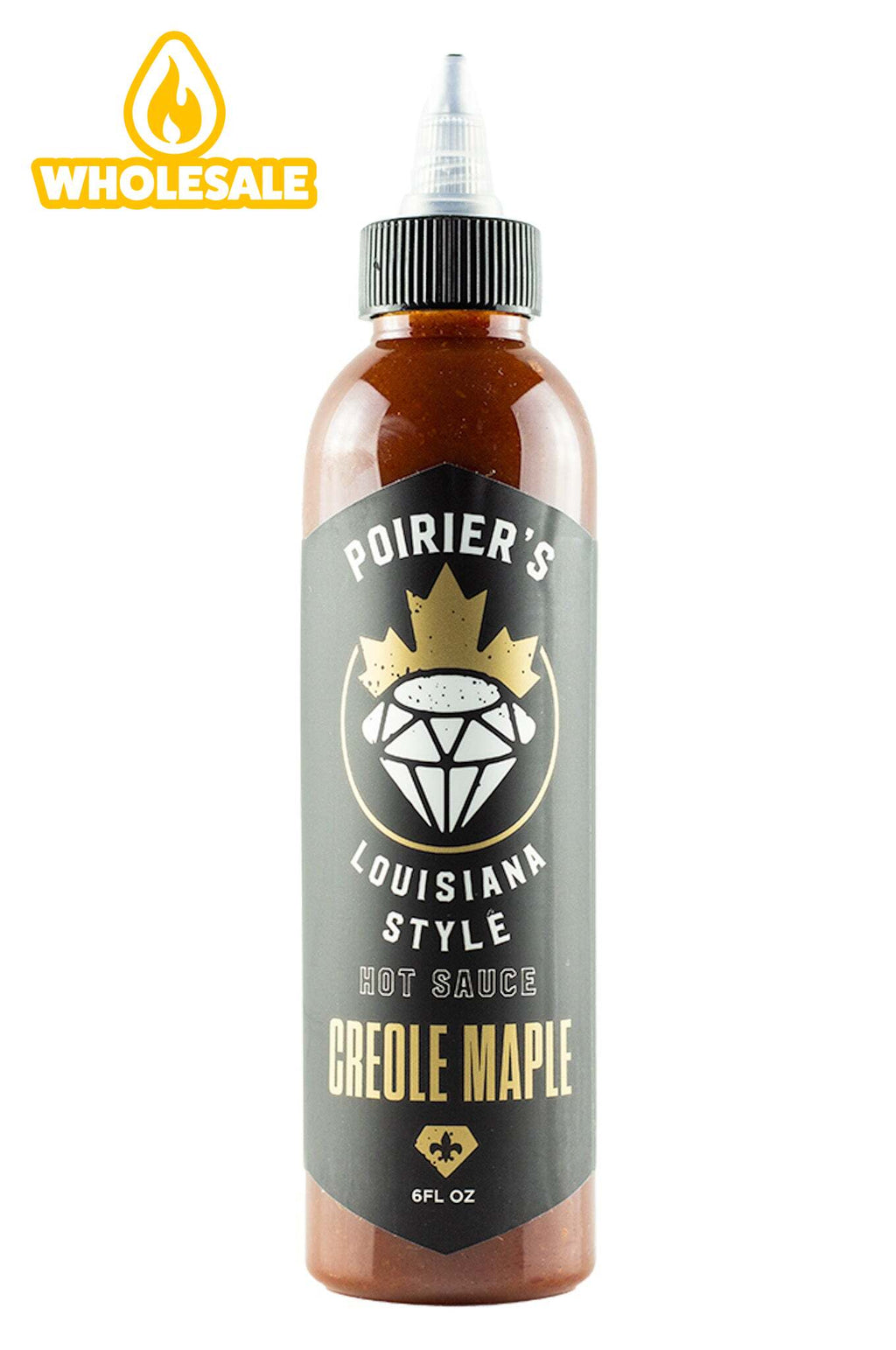 Poirier's Creole Maple Hot Sauce | Poirier's Louisiana Style Hot Sauce -C V5