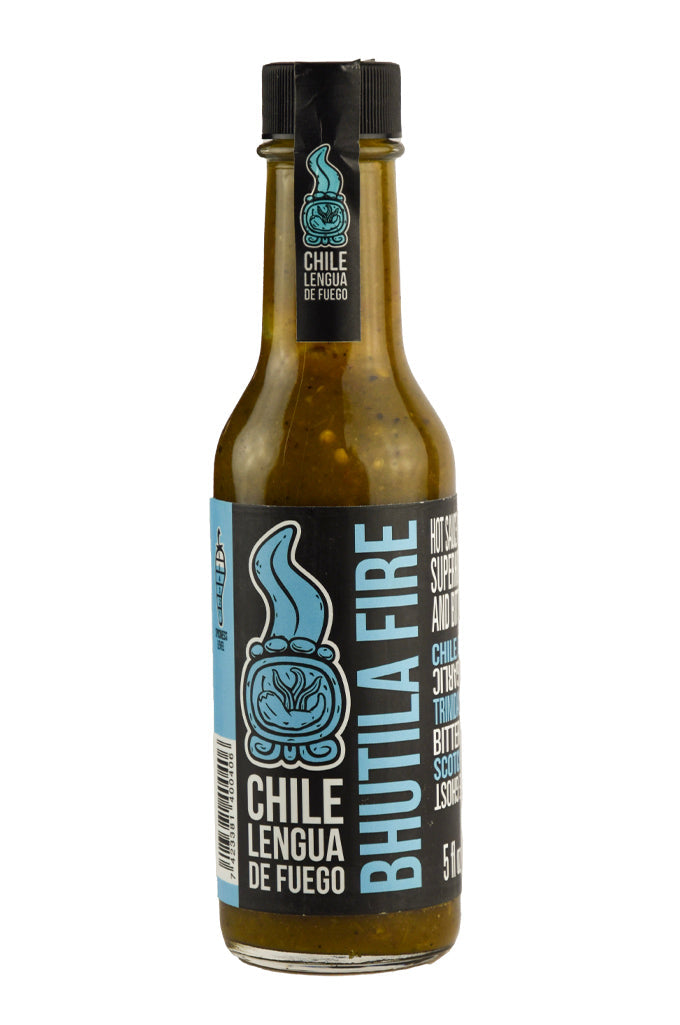 Bhutila Fire Hot Sauce | Chile Lengua de Fuego Q1